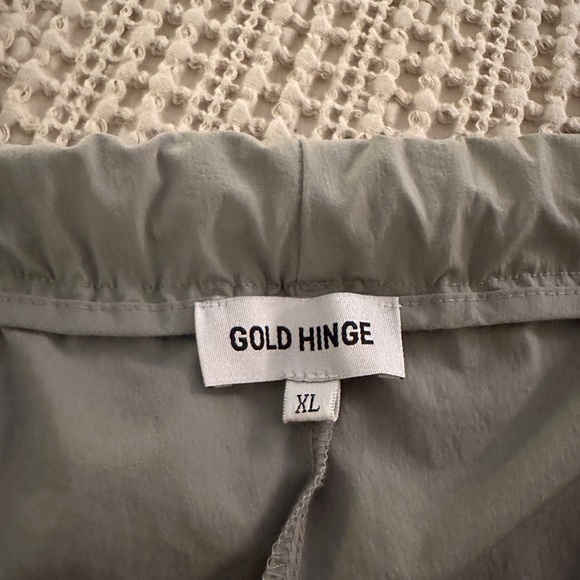 Gold Hinge Gray Parachute Cargo Pants - Picture 3 of 5
